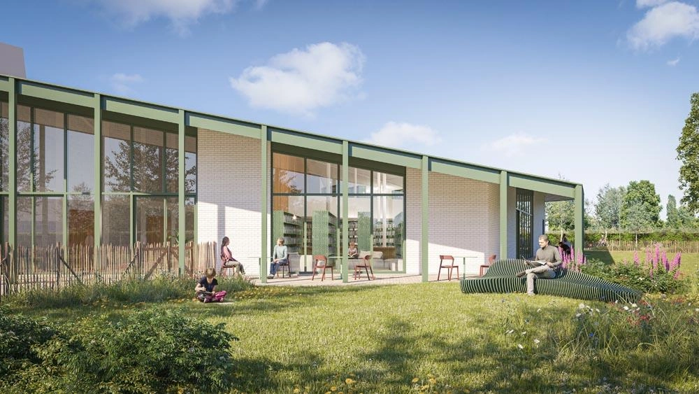 Projet Stekene Cultuurhuis avec Recticel Eurowall Impact isolation 3