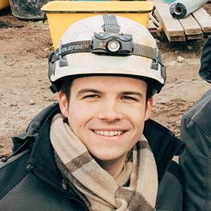 Bram Handschoewerker chef de chantier de l'entreprise de construction Furnibo