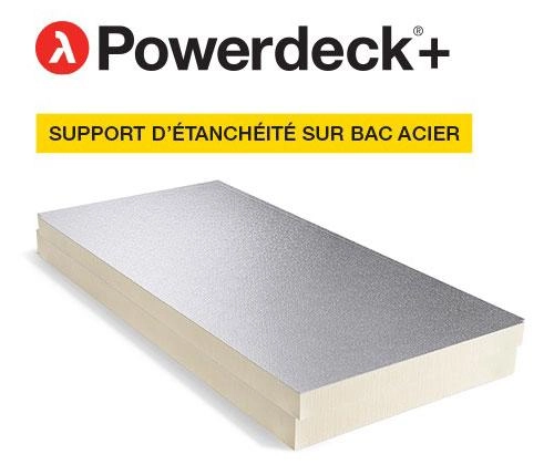 powerdeck plus isolation performante PIR