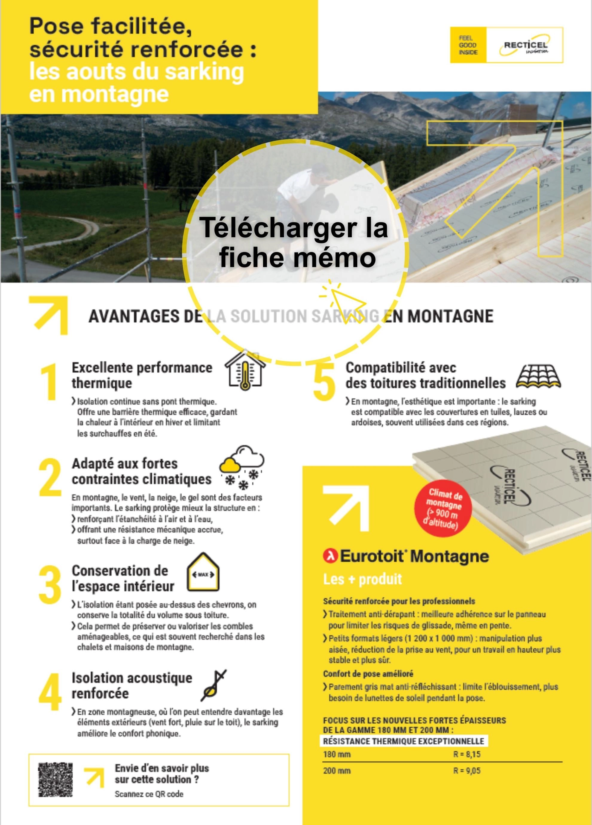 Snack content sarking eurotoit montagne