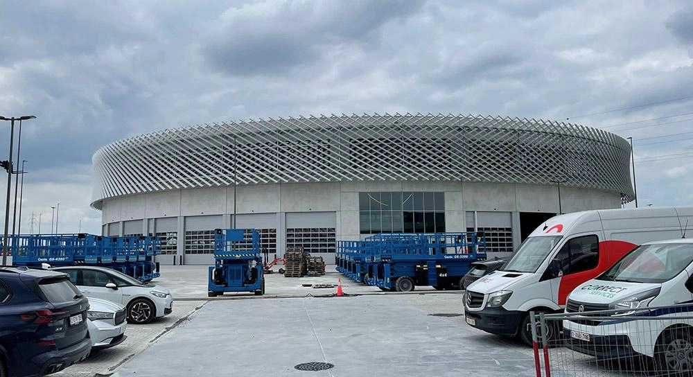 « Le Nid » : un nouveau bâtiment efficace sur le plan énergétique et fonctionnel pour TVH Equipment - Recticel Eurothane Silver