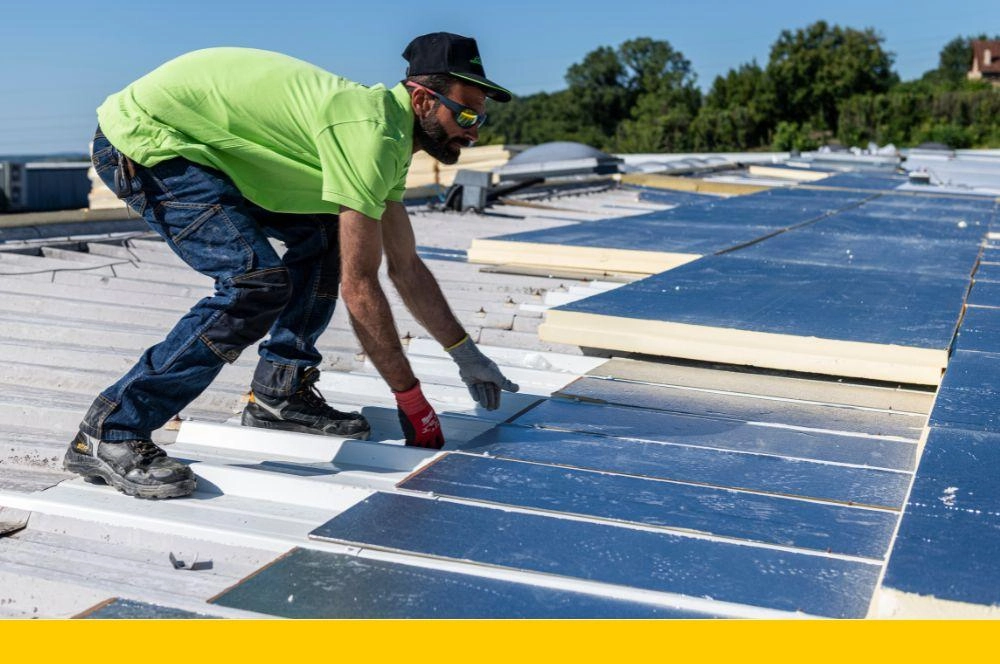 Installation bandes remplissage Powerdeck+