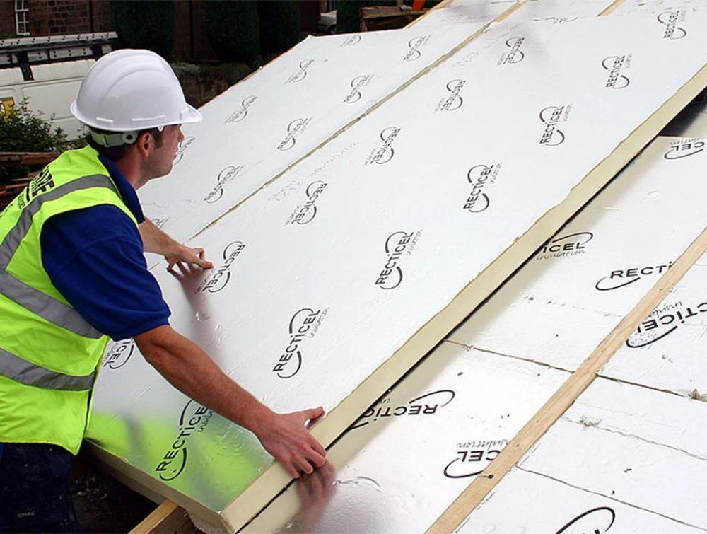 Installation of Eurothane GP insulation boards