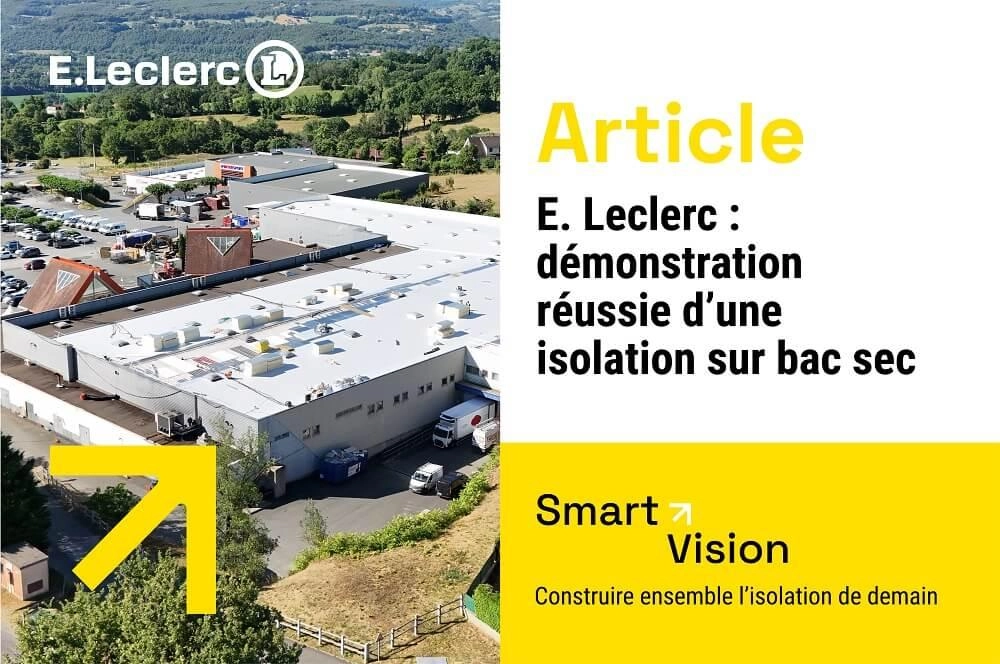 Rénovation sur bac sec centre commercial E.Leclerc