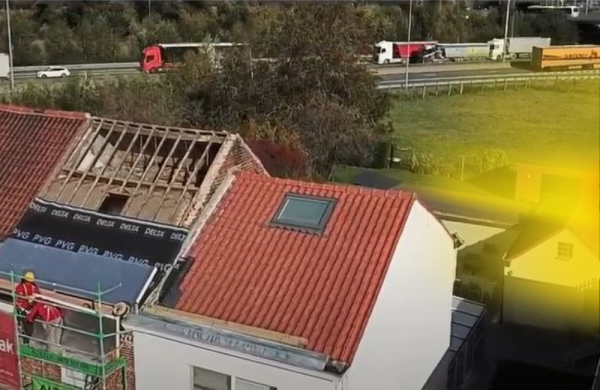 Toit isolé avec Powerroof et pare-vapeur