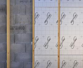 Powerwall isolation thermique par l'extérieur